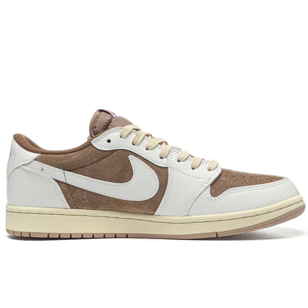 DD Travis Scott Air Jordan 1 Low OG SP Light Khaki