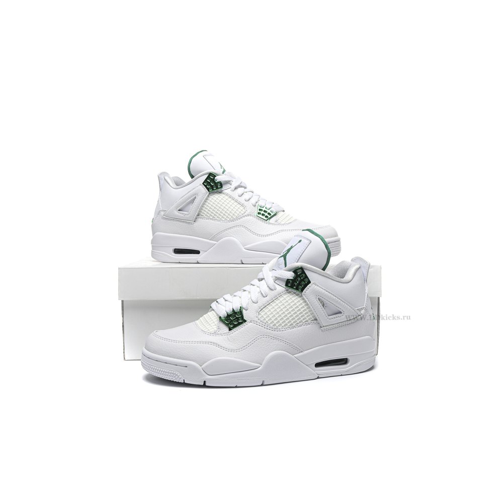 Size 14 Jordan 4 Retro Metallic Green